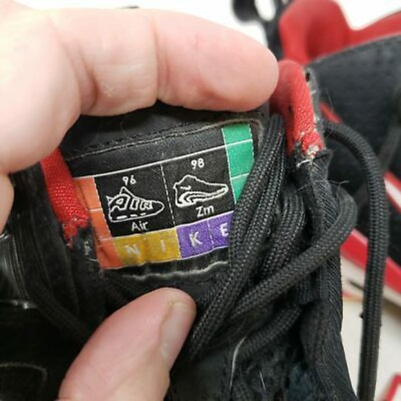 Nike Mens Air Max A Lot 395708002 Basketball Shoes - Picture 8 of 9